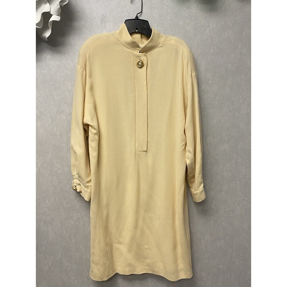 Vintage N.R. 1 Cream Dress Size 16